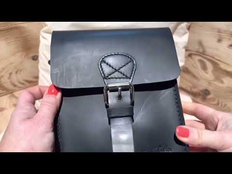 Outlet Lenkertasche – kleinere Lederfehler  - ansonsten neu – Siehe Video